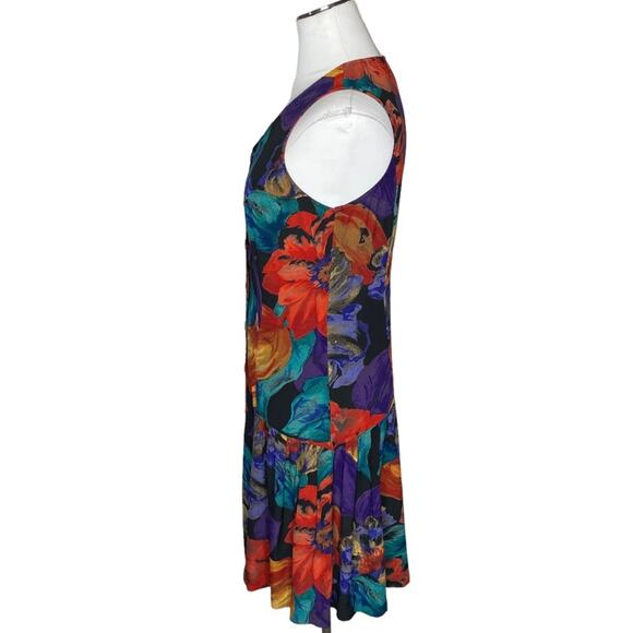 Carole Little Vintage Drop Waist Button Down Dress - Picture 5 of 9